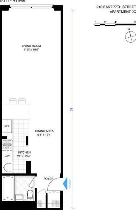 1st image of 212 E 77th St APT 2C