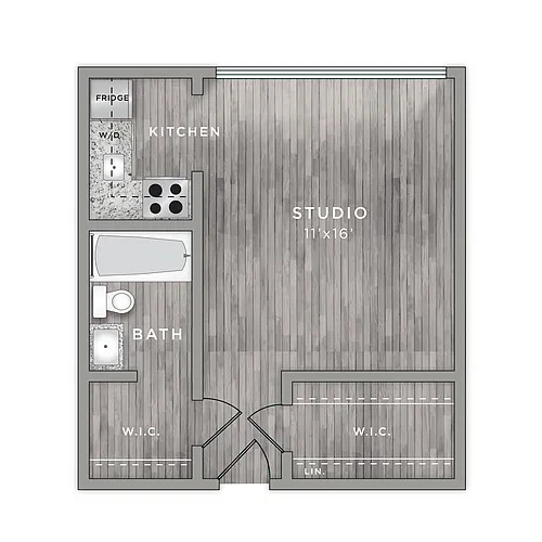 Floor plan Studio 2