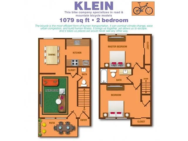 Floor plan Klein