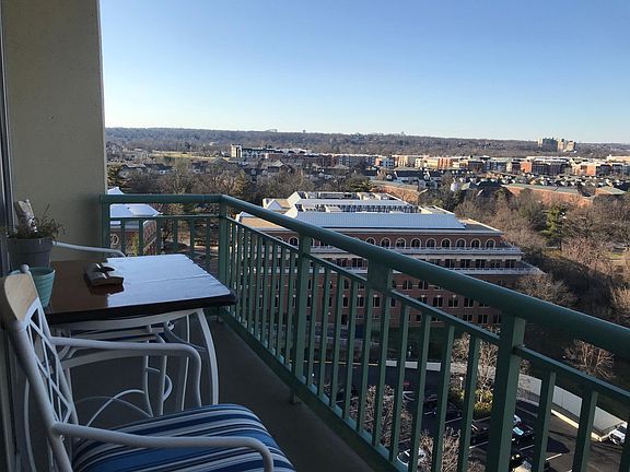 Balcony during daytime. Sweeping views of Alexandria, Crystal City, DCA, DC. Water view of Washington Sailing Marina and upper Potomac river.