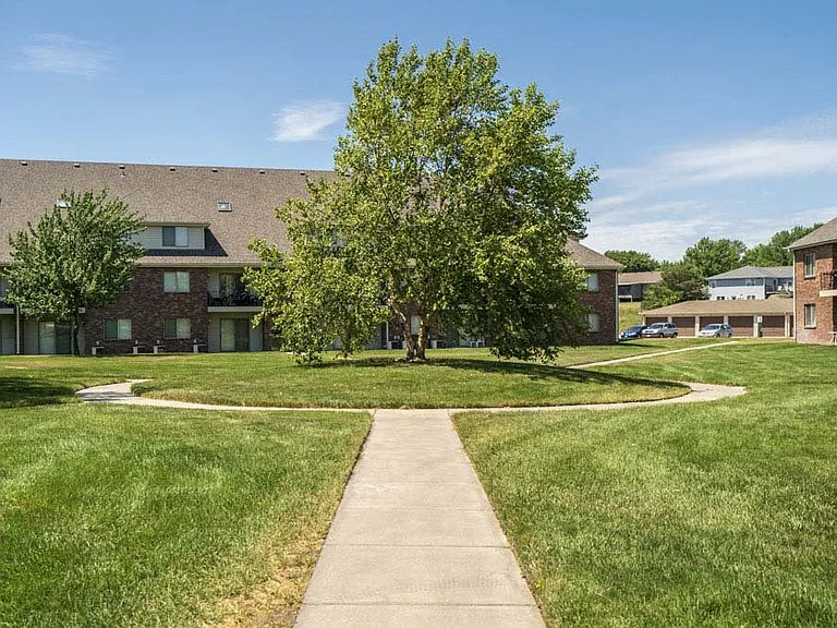 Take a stroll along the landscaped community pathways.