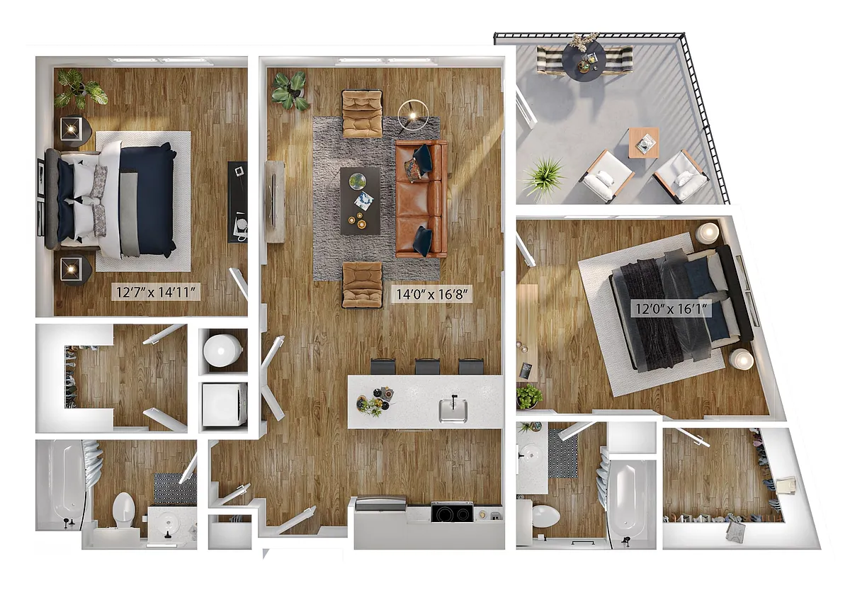 Floor plan Indigo-2E