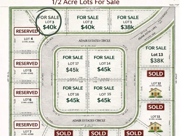 552 SE Adair Ests, Adair, OK 74330