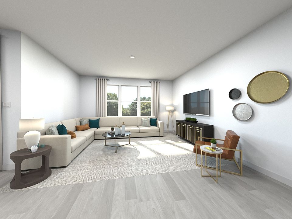 Rendering of the San Marino Living Room.
