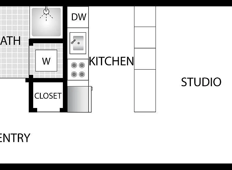 Bluejay floor plan Trailside NoDa
