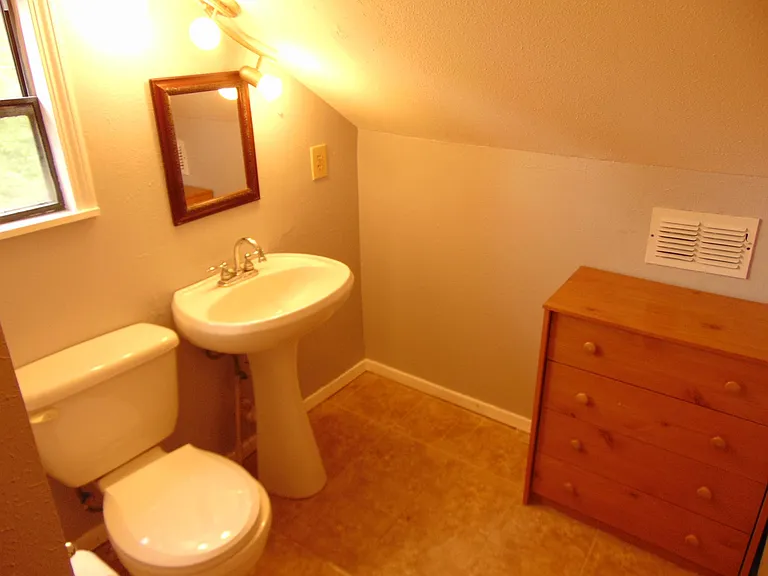 Full Bath, shower only, Upstairs