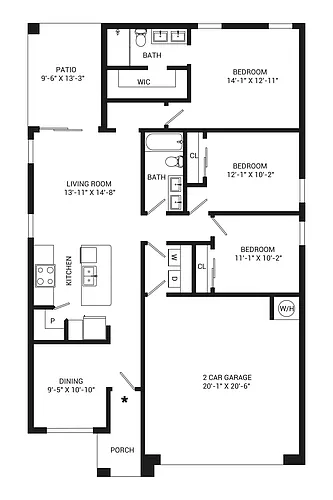 Floor plan Gull