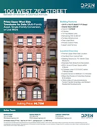 106 West 76th Street