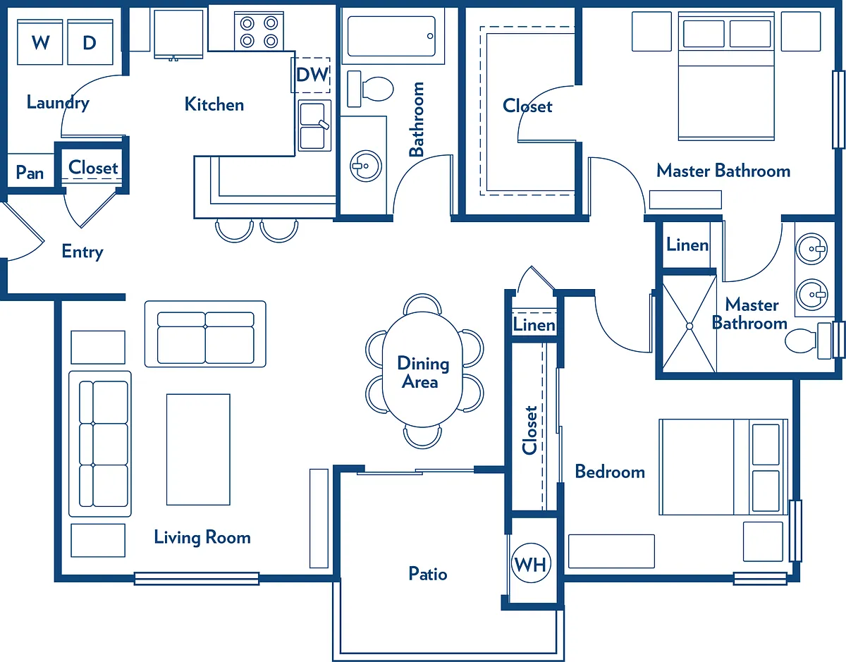 Floor plan Upton 2