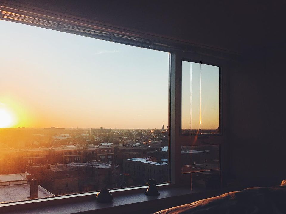 Sunset from Apartment