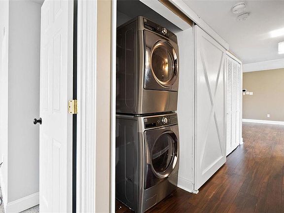 Front loading washer and dryer