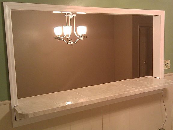 kitchen to dining room