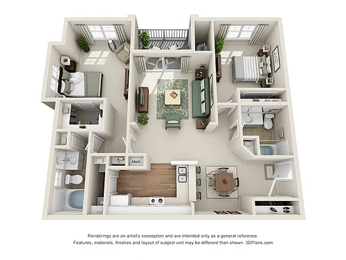 Floor plan The Montreal