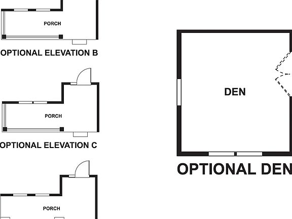 Baldwin First Floor Options