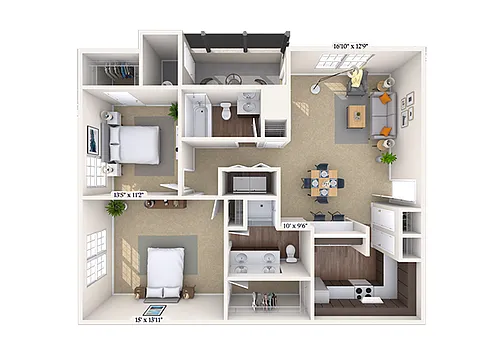 Floor plan The Belmont