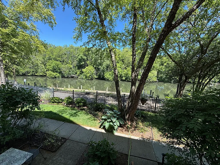 Front view of River
