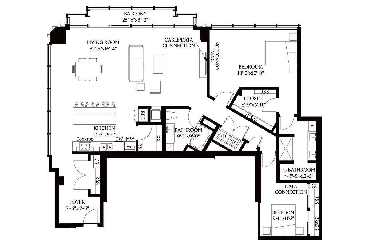Floor plan The Jane