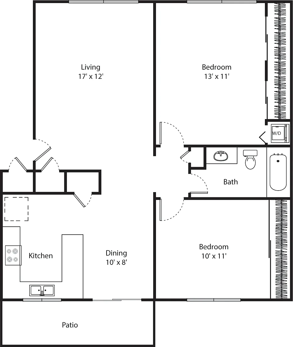 Floor plan Paris