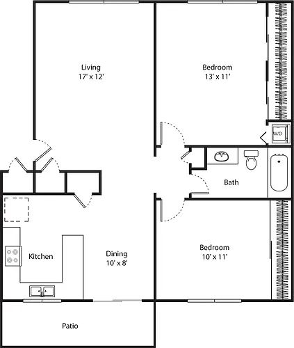 Floor plan Paris