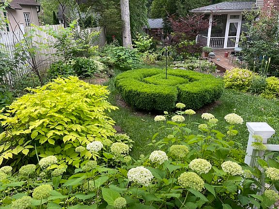 view from the front door