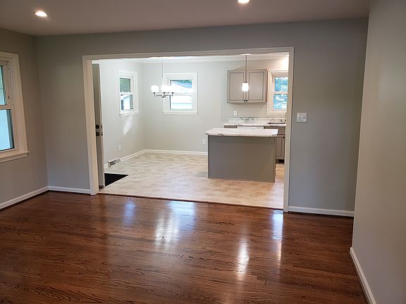 LR view into kitchen