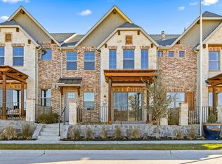 Monterey Plan, The Tribute Townhomes, The Colony, TX 75056