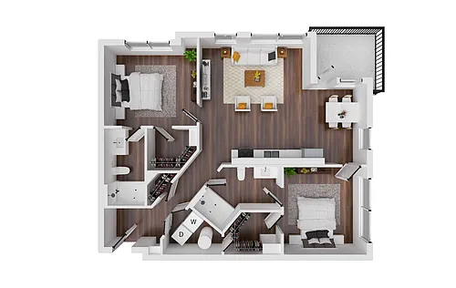 Floor plan James 952