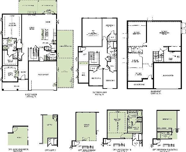 Woodside Homes - Lot 2545 - Addison