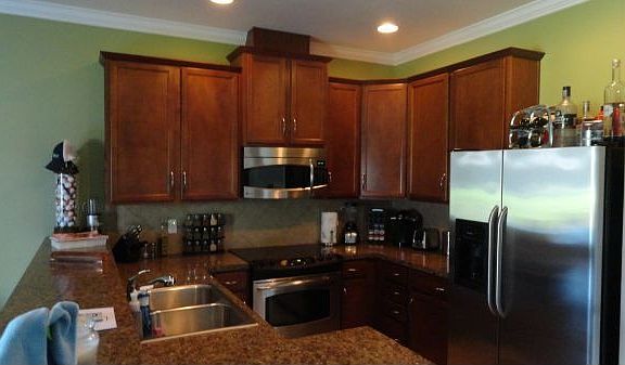 Kitchen with GE Profile Applicances