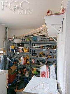 utility room off of garage