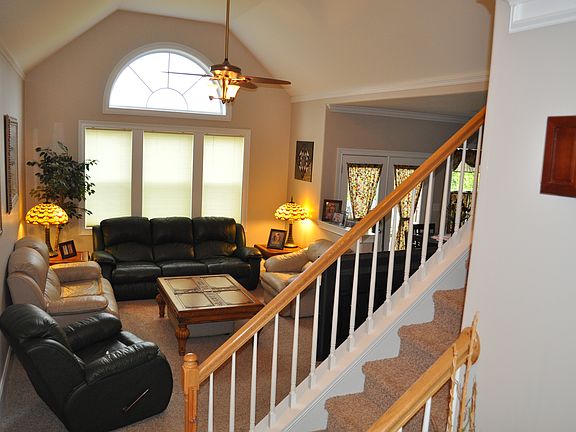From the front door