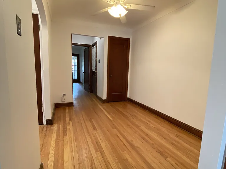 Dining/breakfast room with linen closet.