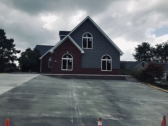 Newly constructed garage