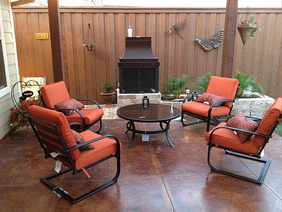 Back patio