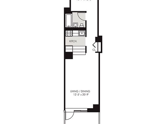 2nd image of 45 Wall St APT 1812