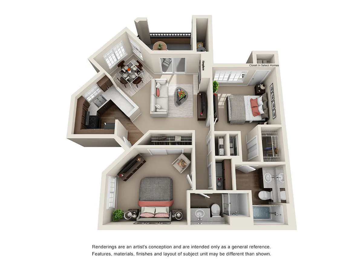 Floor plan B3