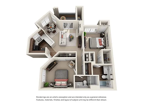 Floor plan B3