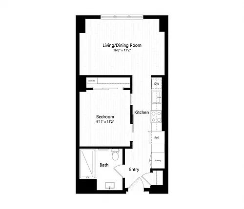 Floor plan A2b