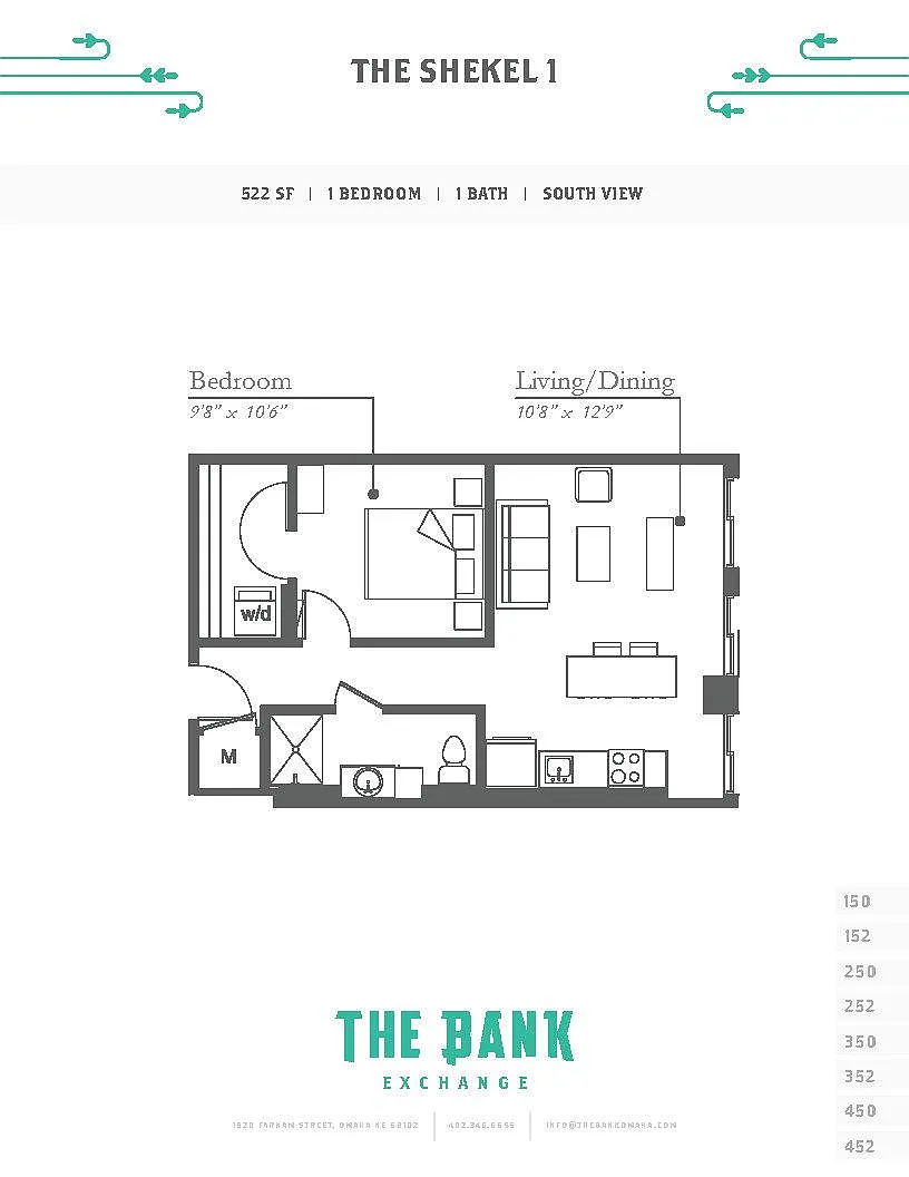 Floor plan The Shekel