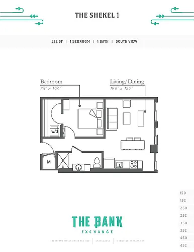 Floor plan The Shekel