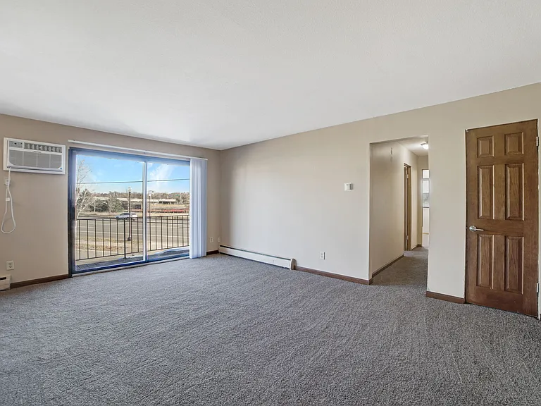 Living room with balcony