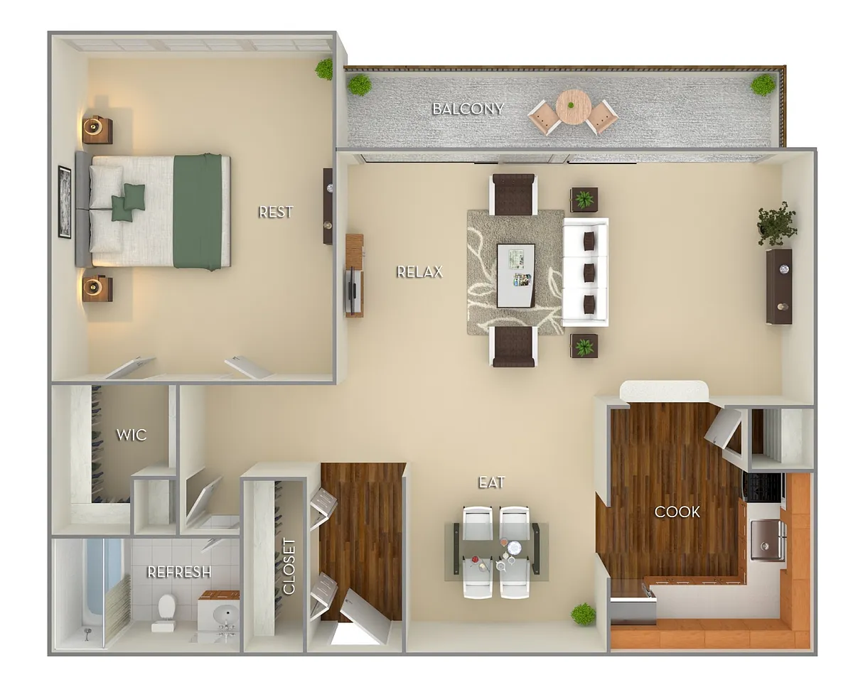 Floor plan Carlyle