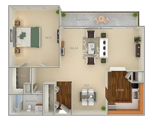 Floor plan Carlyle