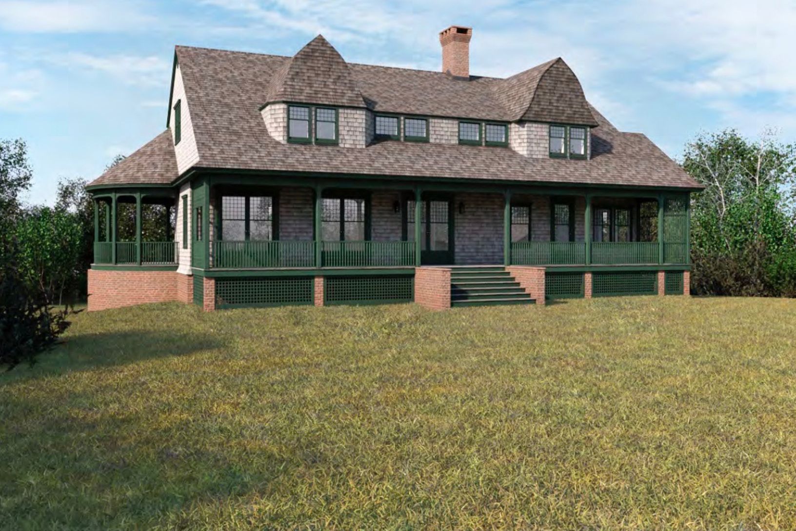  SOUTHERN ELEVATION OF APPROVED HOME