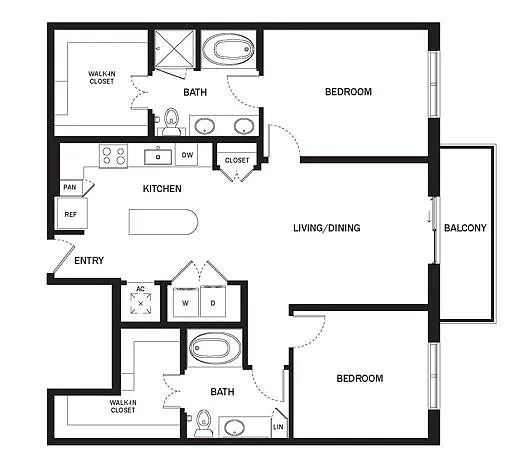 Floor plan B6
