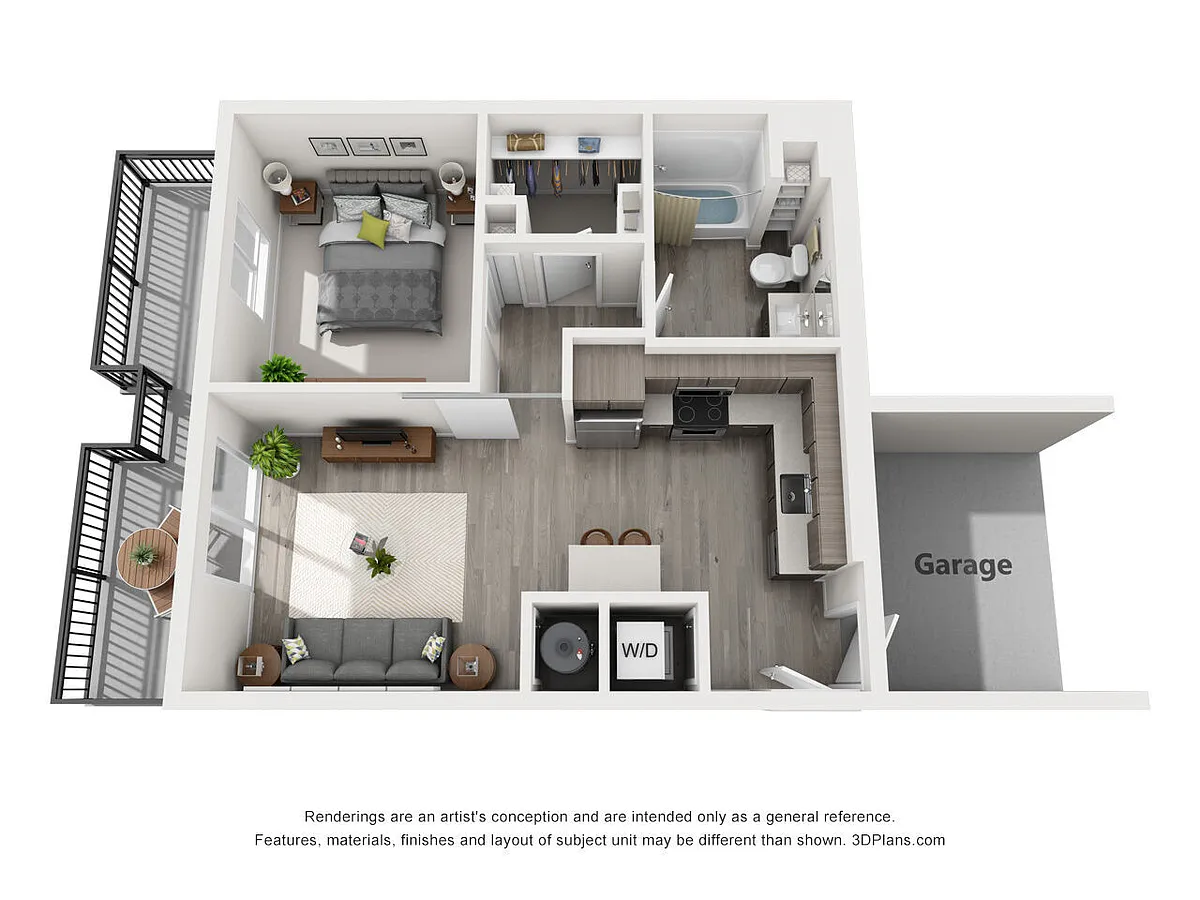 Floor plan A1G