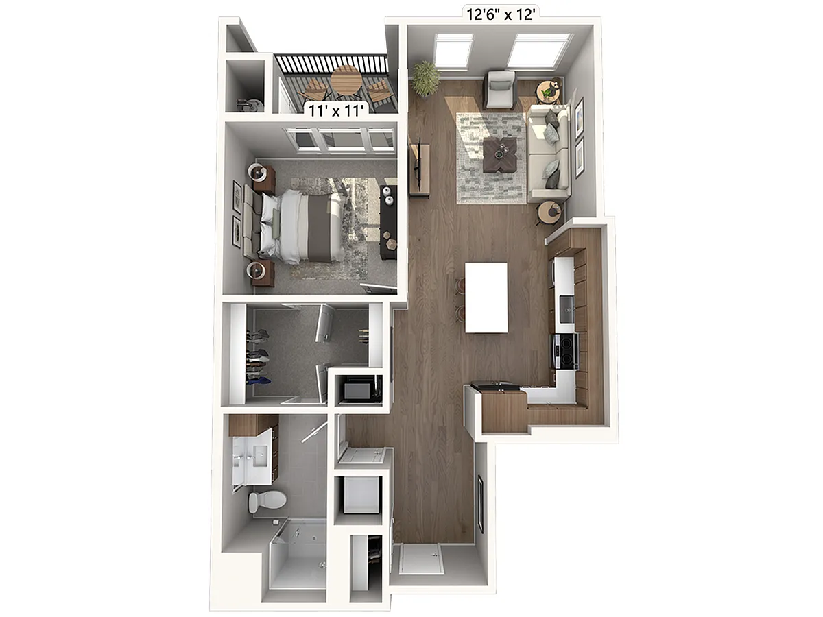 Floor plan A12