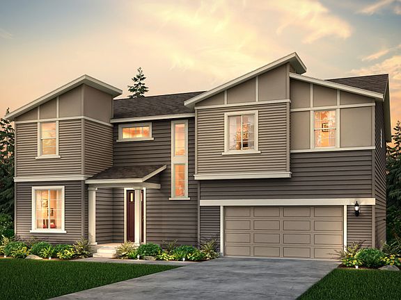 Rainier plan showcasing exterior D