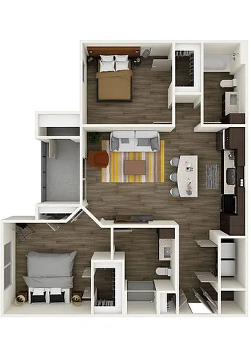 Floor plan Picasso