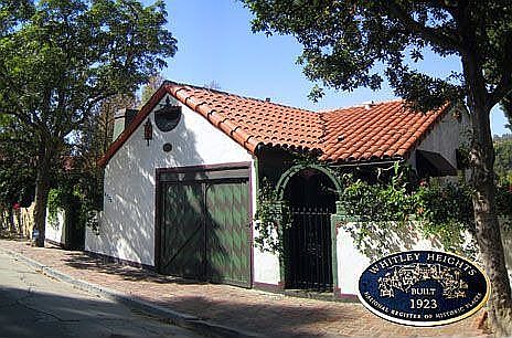 Nestled in the historical Whitley Heights. Ambient Mediterranean village.
